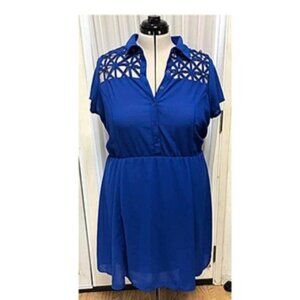 Love Chelsey blue dress. Size 1x.